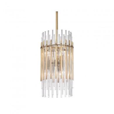 Suspension Wallis 6x40W E14 Laiton HUDSON VALLEY LIGHTING 6310-AGB-CE