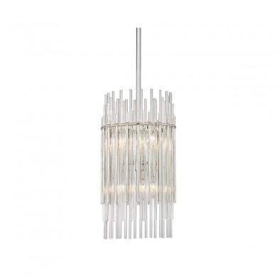 Suspension Wallis 6x40W E14 Nickel HUDSON VALLEY LIGHTING 6310-PN-CE