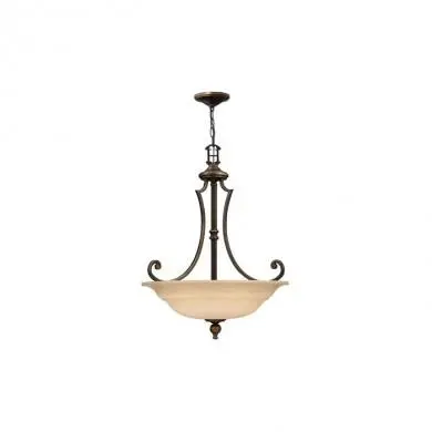 Suspension Plymouth 3x60W bronze foncé HINKLEY hkplymouthpb