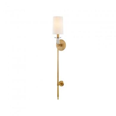 Applique Murale Amherst 40W E14 Laiton H91,44 HUDSON VALLEY LIGHTING 8536-AGB-CE