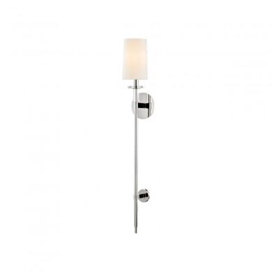 Applique Murale Amherst 40W E14 Nickel H91,44 HUDSON VALLEY LIGHTING 8536-PN-CE