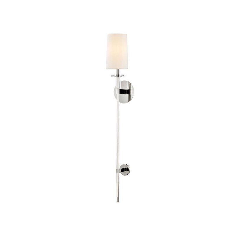 Applique Murale Amherst 40W E14 Nickel H91,44 HUDSON VALLEY LIGHTING 8536-PN-CE