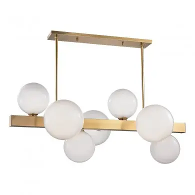 Suspension Hinsdale 7x5W G9 Laiton HUDSON VALLEY LIGHTING 8717-AGB-CE