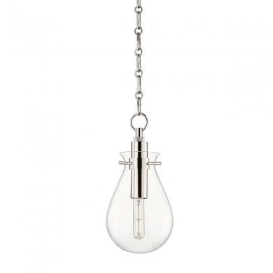 Suspension Ivy 5W E27 LED Nickel HUDSON VALLEY LIGHTING BKO101-PN-CE