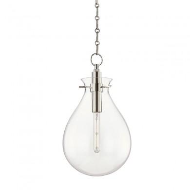 Suspension Ivy 7W E27 LED Nickel HUDSON VALLEY LIGHTING BKO102-PN-CE