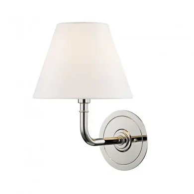 Applique Murale Signature No.1 40W E14 Nickel HUDSON VALLEY LIGHTING MDS600-PN-CE