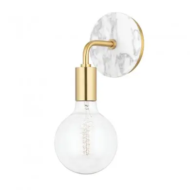 Applique Murale Chloe 40W E27 Laiton MITZI H110101A-AGB-CE