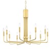 Lustre Brigitte 10x8W E14 Laiton MITZI H261810-AGB-CE