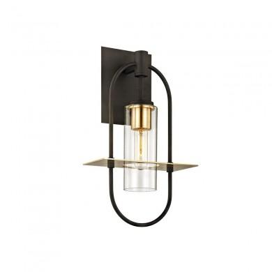 Applique Extérieur Smyth 13W E27 Bronze Laiton H44,45 TROY LIGHTING B6392-CE