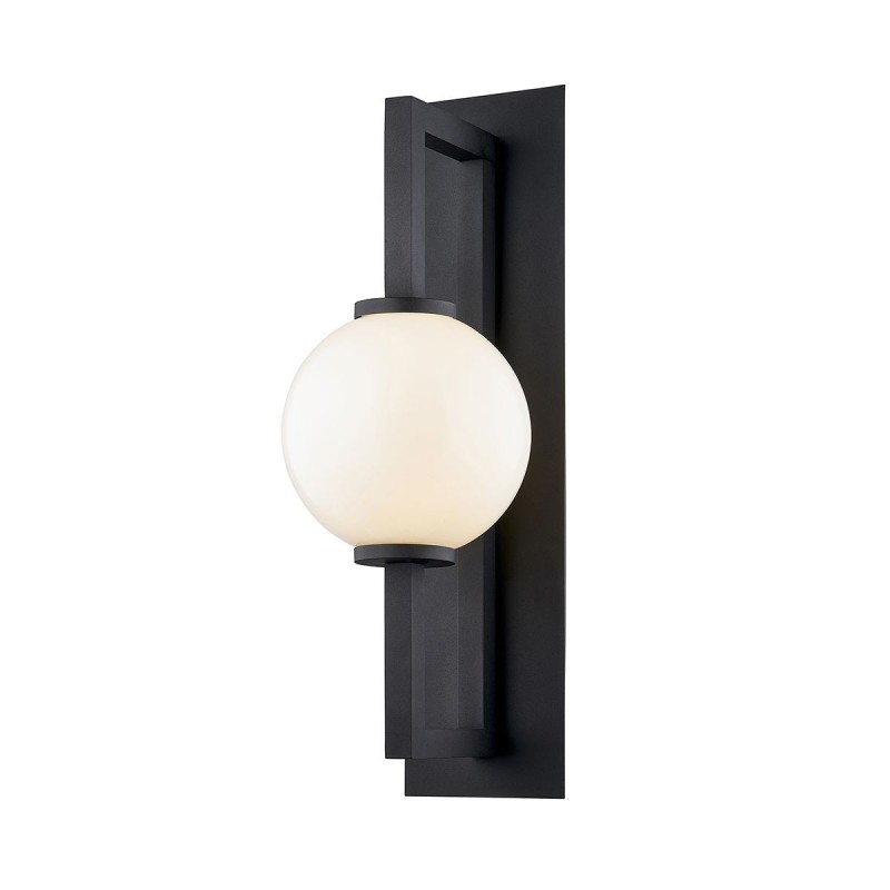 Applique Extérieur Darwin 60W E27 Noir TROY LIGHTING B7322-CE