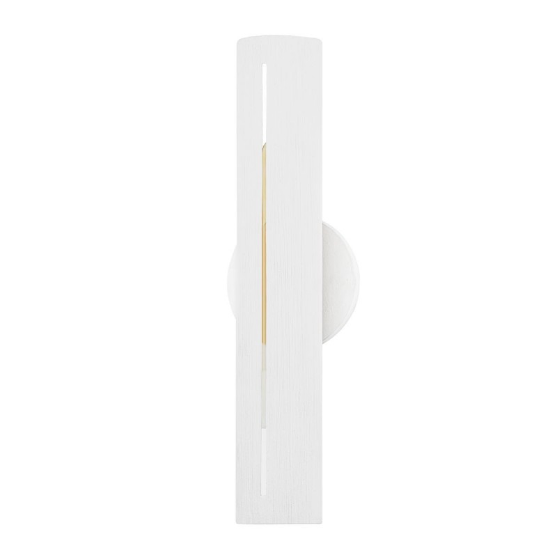 Applique Murale Brandon 60W E27 Blanc TROY LIGHTING B7881-GSW-CE