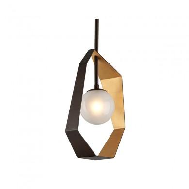 Suspension Origami 5W E27 Or Bronze H60,96 TROY LIGHTING F5523-CE