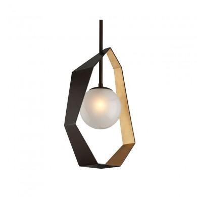 Suspension Origami 5W E27 Or Bronze H88,265 TROY LIGHTING F5524-CE