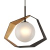 Suspension Origami 5W E27 Or Bronze H61,595 TROY LIGHTING F5526-CE