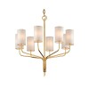 Lustre Juniper 8x40W E14 Or TROY LIGHTING F6168-CE