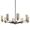 Lustre Pilsen 8x8W E27 Bronze Laiton TROY LIGHTING F6878-CE