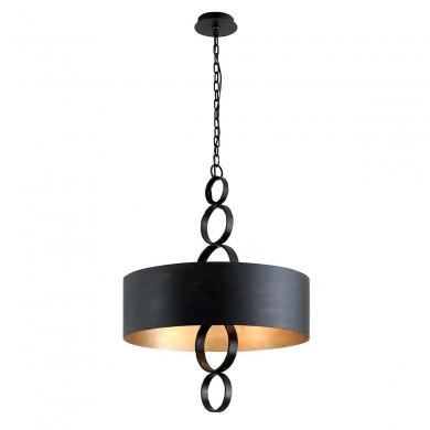 Suspension Rivington 6x60W E14 Cuivre TROY LIGHTING F7235-CE