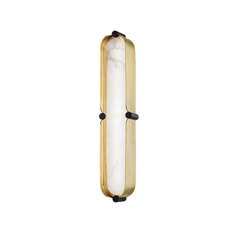 Applique  Tribeca 10W LED Laiton Noir HUDSON VALLEY LIGHTING 2916-AGB-BK-CE