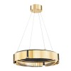 Suspension Tribeca 40W LED Laiton Noir HUDSON VALLEY LIGHTING 2922-AGB-BK-CE