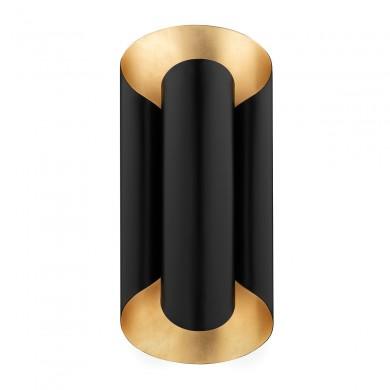 Applique Murale Banks 2x40W E27 Noir Laiton HVL_8500-GL-BK-CE 8500-GL-BK-CE Applique Murale Banks 2x40W E27 Noir Laiton HUDSON VALLEY LIGHTING 8500-GL-BK-CE