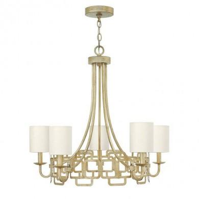 Lustre Sabina Argenté 5x40W E14 HINKLEY HK-SABINA5