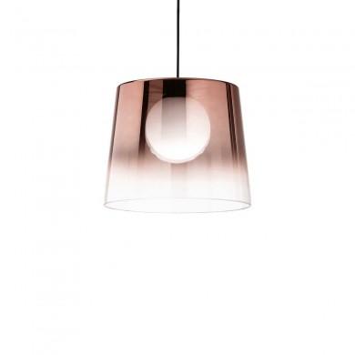 Suspension Fade 1x15W G9 Cuivre Noir IDEAL LUX 271309