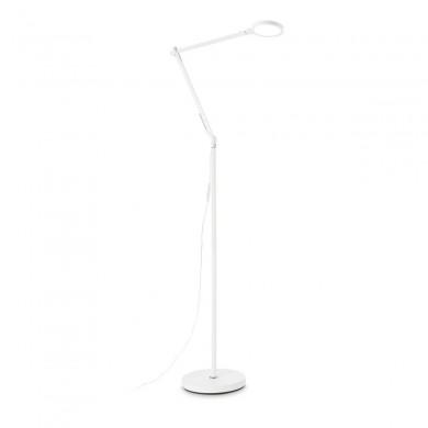 Lampadaire Futura 1x12,5W LED Blanc Alu IDEAL LUX 272085