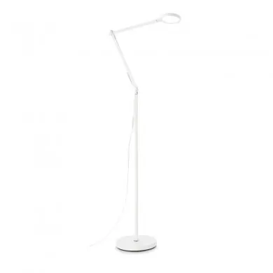 Lampadaire Futura 1x12,5W LED Blanc Alu IDEAL LUX 272085