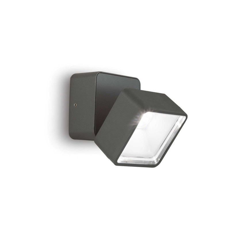Applique Extérieur Omega Square 1x7W LED Anthracite IDEAL LUX 285511