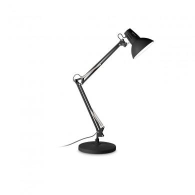 Lampe Wally 1x42W E27 Noir IDEAL LUX 265278