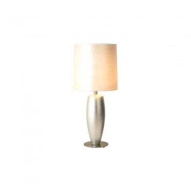 Lampadaire Décoratif Genevote – Feuille D'argent – 170 Cm – E27 – Licht-Erlebnisse