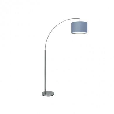 Lampadaire 1 lumière CLARIE 1x60W E27 ACIER GRIS BRILLIANT 13258/22