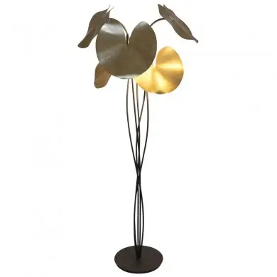 Lampadaire Controversia 5x3.2W COB LED Or Noir HOLLANDER 300 K 11169