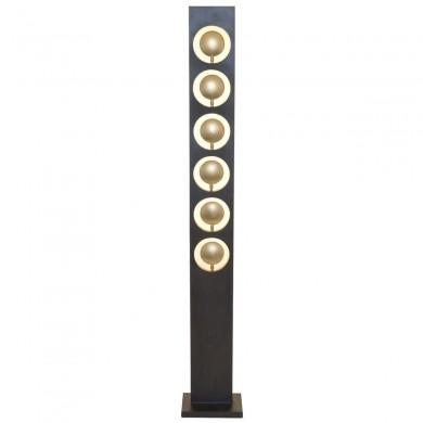 Lampadaire Tenacia 6x2.6W COB LED Or Brun HOLLANDER 300 K 11171