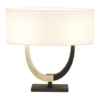 Lampe Cattedrale Oval 2x25W E14 Or Noir HOLLANDER 300 K 12259