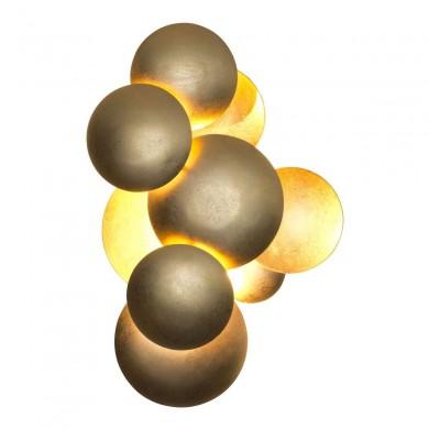 Applique Murale Bolladaria Medium 3x3.2W COB LED Or HOLLANDER 300 K 13264