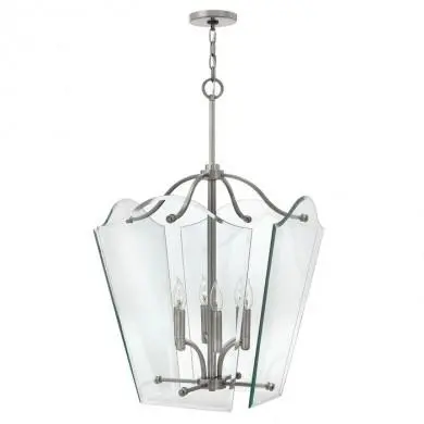 Suspension Wingate 6x60W Nickel poli antique HINKLEY hkwingatepl