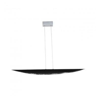 Suspension Chiasso 4x5.7W COB LED Argent Noir HOLLANDER 300 K 15207 S