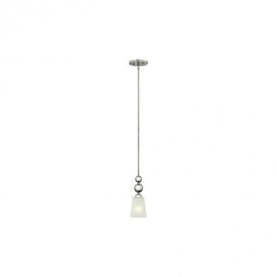 Suspension Zelda 1x60W Nickel Poli HINKLEY hkzeldapapn