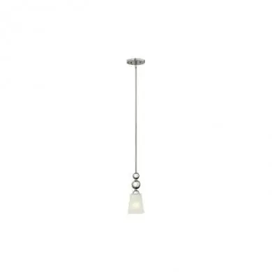 Suspension Zelda 1x60W Nickel Poli HINKLEY hkzeldapapn