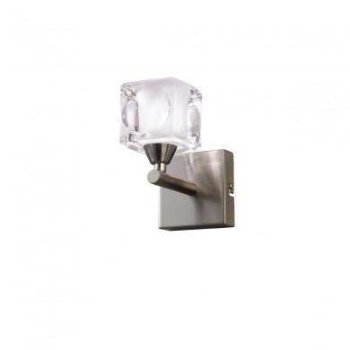 Applique Murale Cuadrax 1x5W G9 LED Nickel Fumé MANTRA 0004029