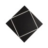Applique Murale Dakla 1x30W Noir Blanc MANTRA 6430
