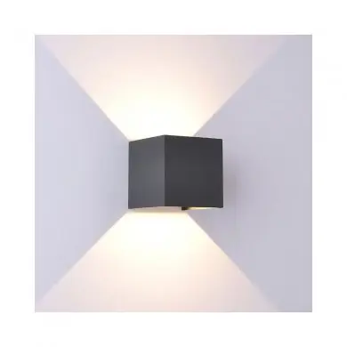 Applique Extérieur Davos 1x12W Gris foncé P10 MANTRA 7647