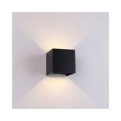 Applique Extérieur Davos 1x12W Noir Fumé MANTRA 7649