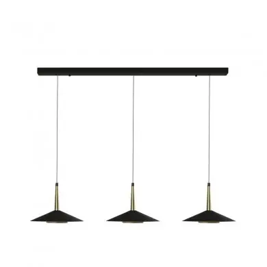 Suspension Orion 1x24W Noir Laiton Blanc MANTRA 7475