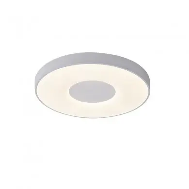 Plafonnier Coin Round 1x100W Blanc MAN_7560 7560 Plafonnier Coin Round 1x100W Blanc MANTRA 7560