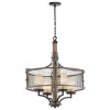 Lustre Ahrendale 4x100W Argent foncé ELSTEAD LIGHTING klahrendale4