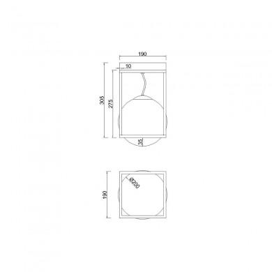 Plafonnier Desigual 1x20W E27 LED Noir Blanc H30,5 MAN_7607 7607 Plafonnier Desigual 1x20W E27 LED Noir Blanc H30,5 MANTRA 7607
