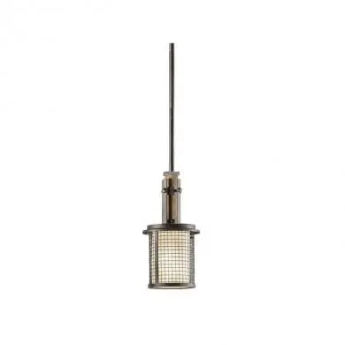 Suspension Ahrendale 1x100W Argent foncé ELSTEAD LIGHTING klahrendalemp