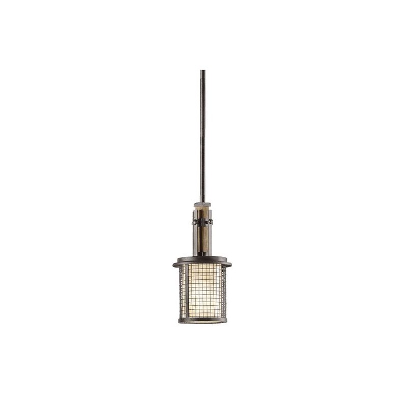 Suspension Ahrendale 1x100W Argent foncé ELSTEAD LIGHTING klahrendalemp